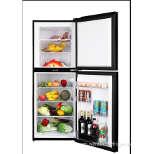 Refrigerador con congelador superior de doble puerta BCD-130 130L